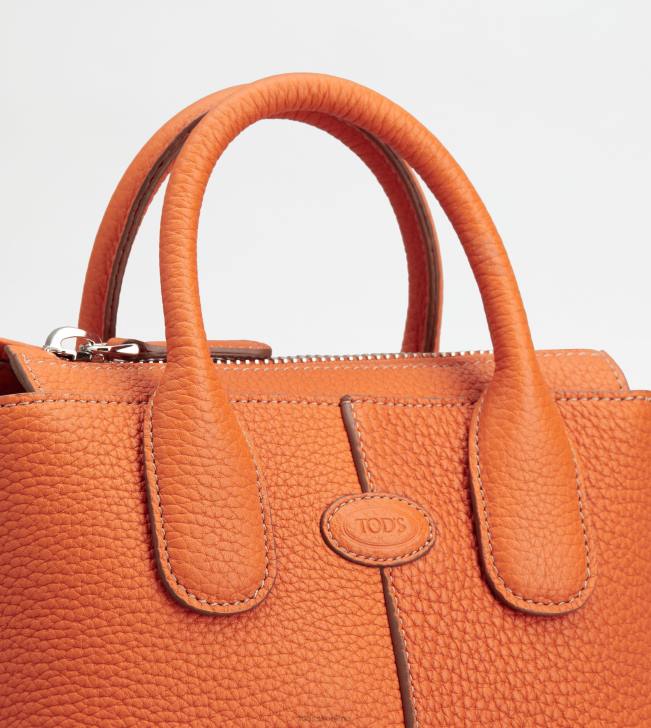 Tod\'s 8NXV358 oranžová ženy taška v koženej mini taške