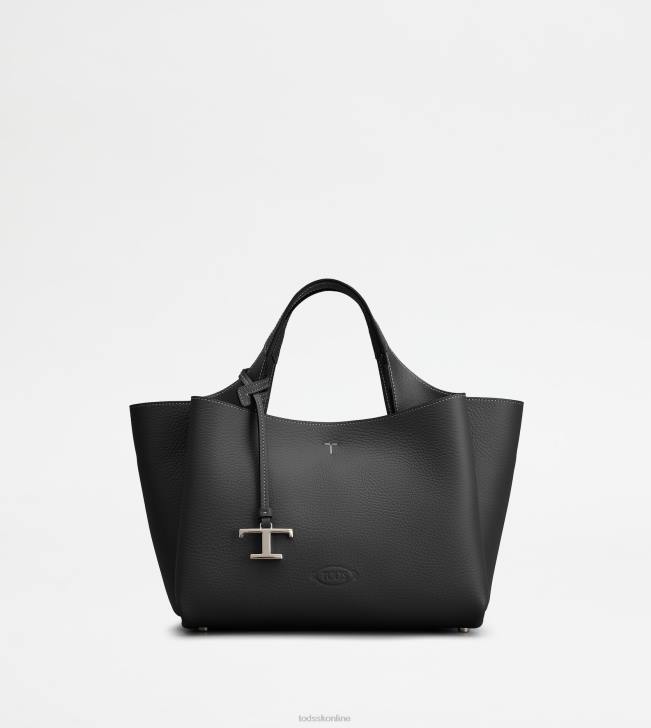 Tod's 8NXV361 čierna ženy kožená mini kabelka