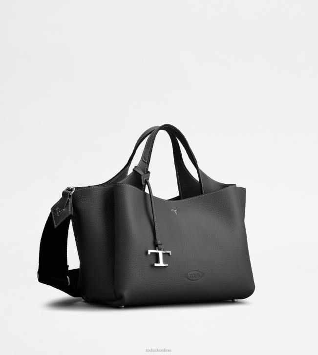 Tod\'s 8NXV361 čierna ženy kožená mini kabelka