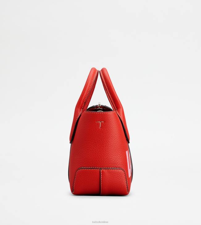 Tod\'s 8NXV364 červená ženy taška v koženej mini taške