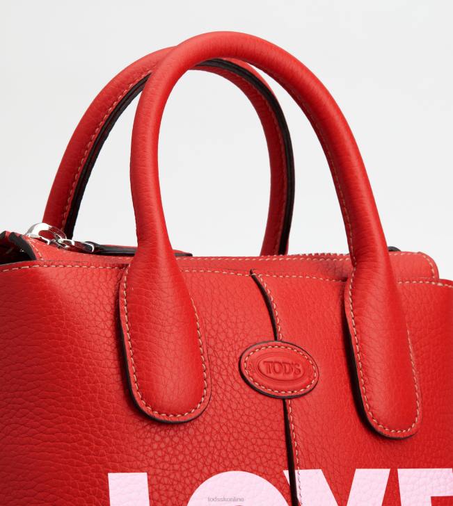 Tod\'s 8NXV364 červená ženy taška v koženej mini taške