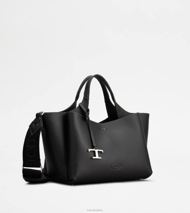 Tod\'s 8NXV369 čierna ženy kožená mini kabelka