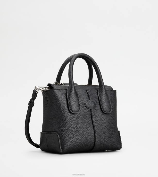 Tod\'s 8NXV370 čierna ženy taška v koženej mini taške