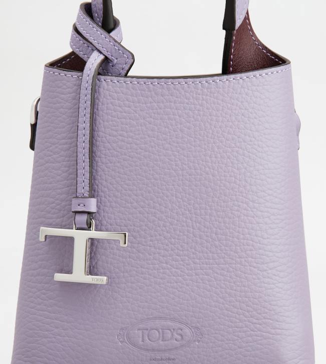Tod\'s 8NXV458 fialový ženy mikro taška z kože