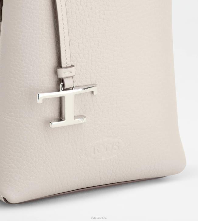 Tod\'s 8NXV469 biely ženy mikro taška z kože
