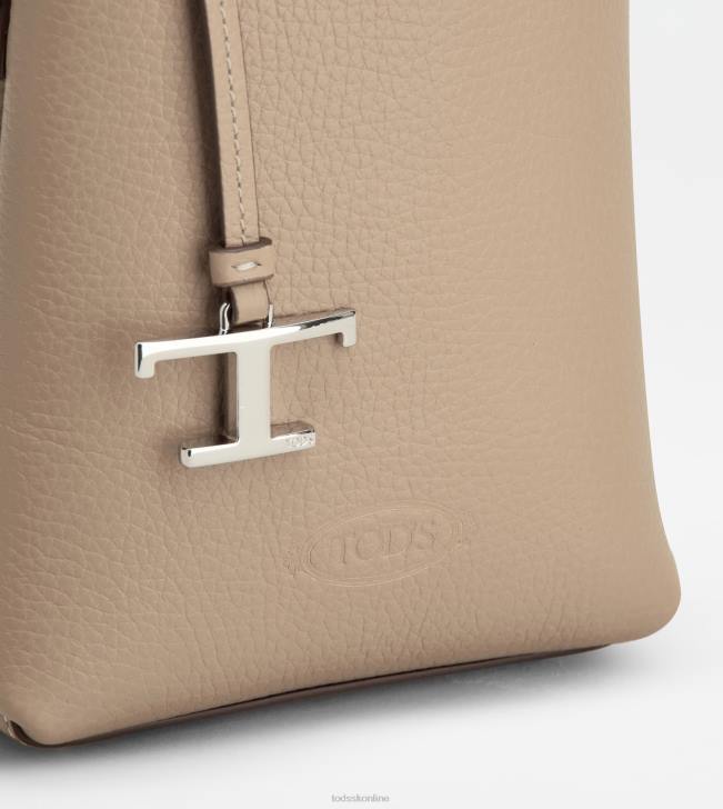 Tod\'s 8NXV471 béžová ženy mikro taška z kože