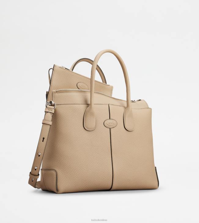 Tod\'s 8NXV259 béžová ženy taška v koži strednej
