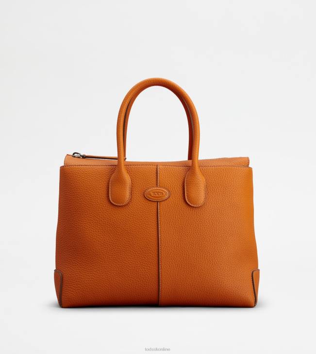 Tod's 8NXV261 oranžová ženy taška v koži strednej