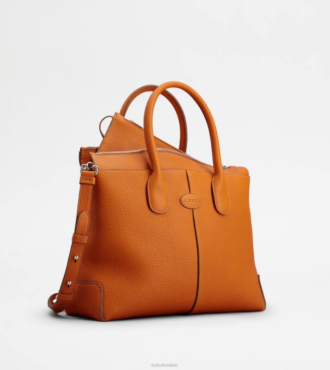 Tod\'s 8NXV261 oranžová ženy taška v koži strednej