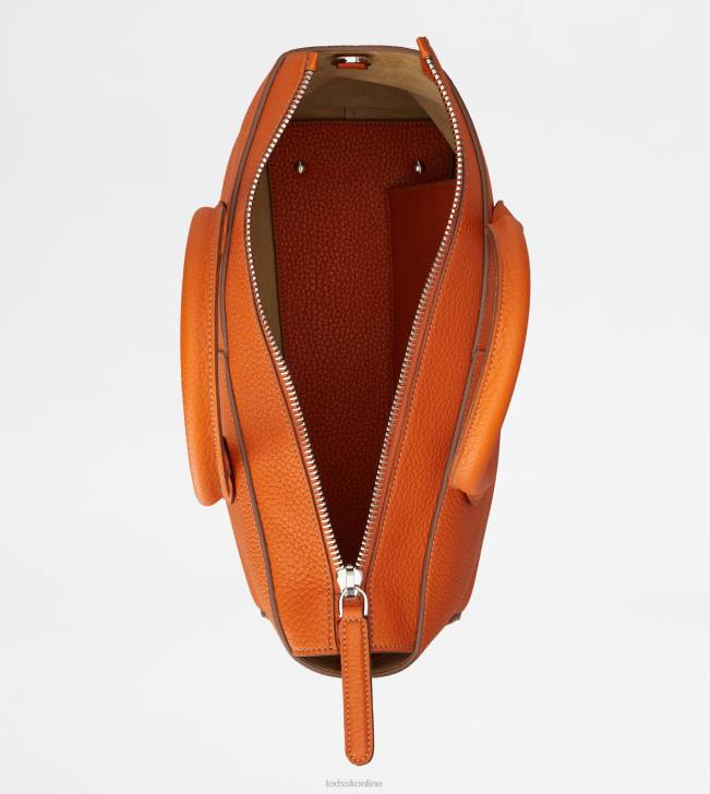 Tod\'s 8NXV261 oranžová ženy taška v koži strednej