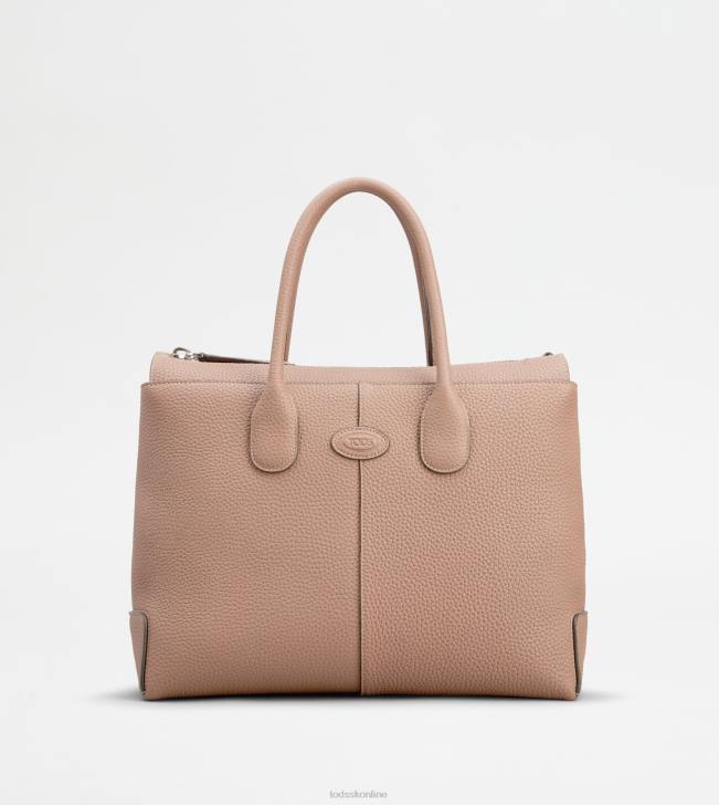 Tod's 8NXV263 Ružová ženy taška v koži strednej