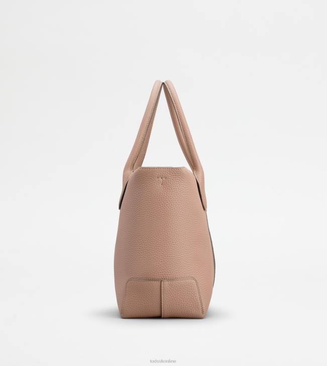 Tod\'s 8NXV263 Ružová ženy taška v koži strednej