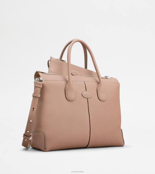 Tod\'s 8NXV263 Ružová ženy taška v koži strednej