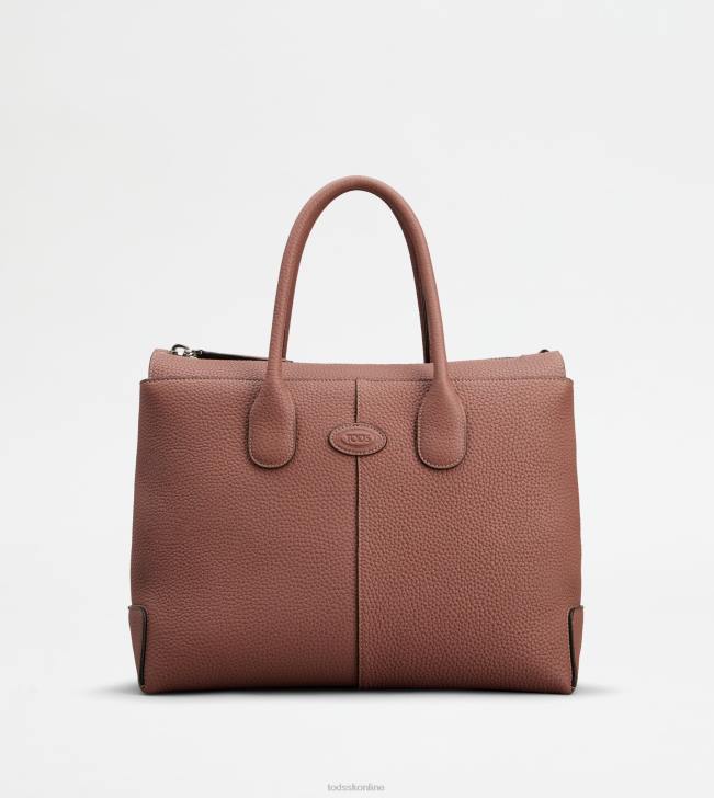 Tod's 8NXV264 hnedá ženy taška v koži strednej