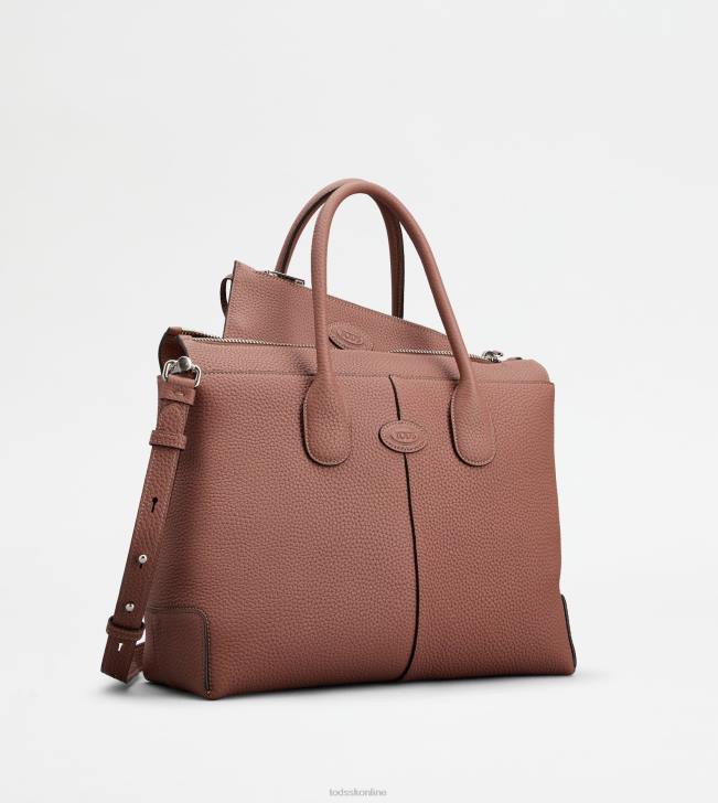 Tod\'s 8NXV264 hnedá ženy taška v koži strednej
