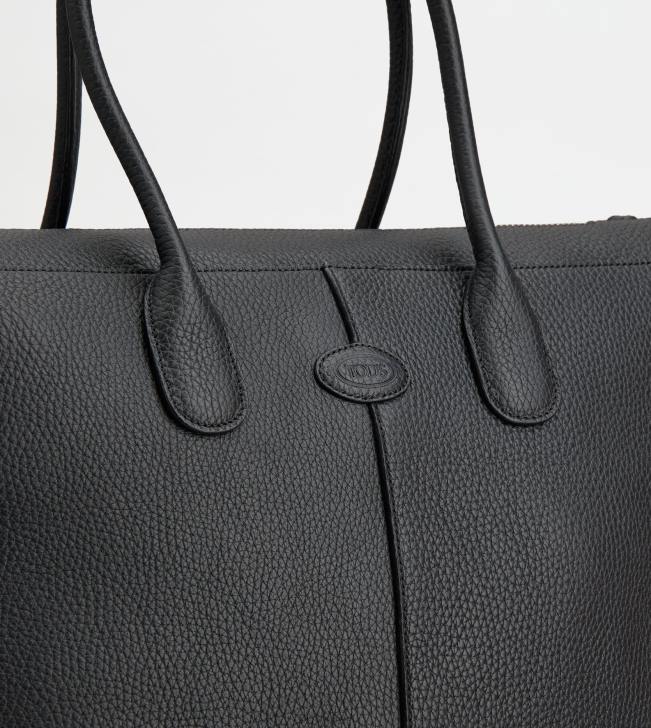Tod\'s 8NXV266 čierna ženy taška z kože veľká