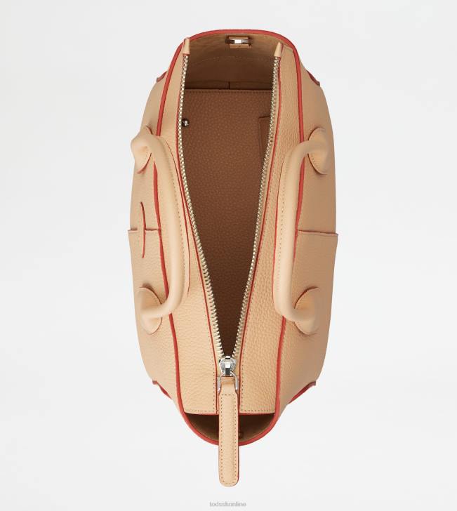 Tod\'s 8NXV270 béžová ženy malá taška z kože