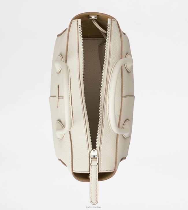 Tod\'s 8NXV272 off white ženy malá taška z kože