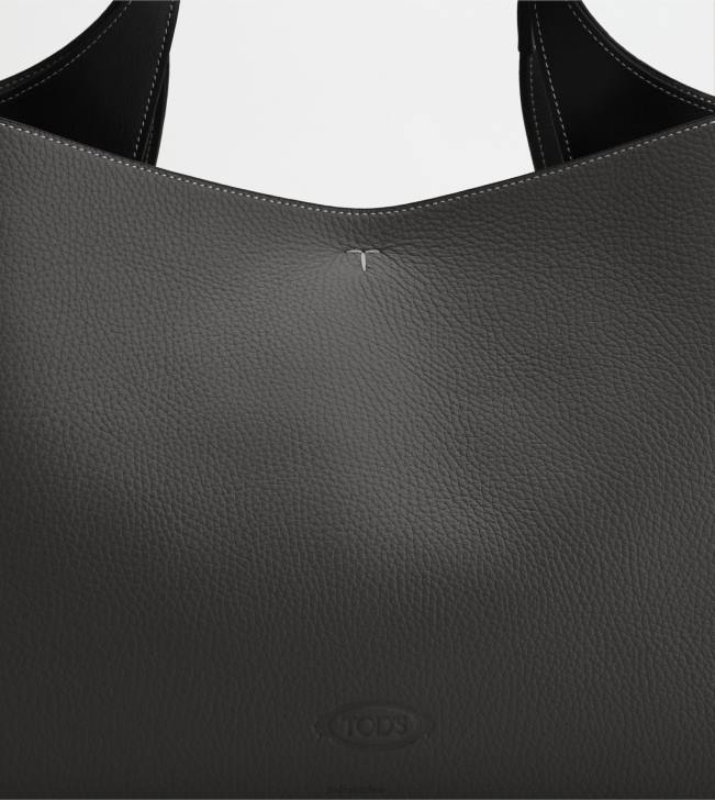 Tod\'s 8NXV298 čierna ženy stredná kožená taška