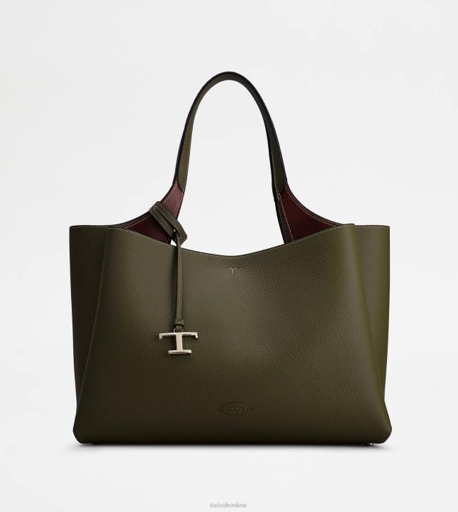 Tod's 8NXV321 zelená ženy stredná kožená taška