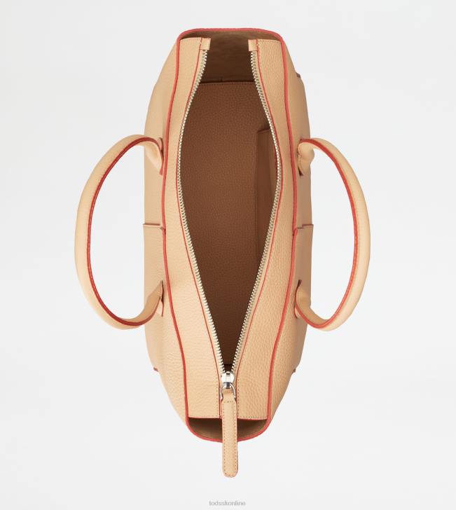 Tod\'s 8NXV326 Ružová ženy taška z kože veľká