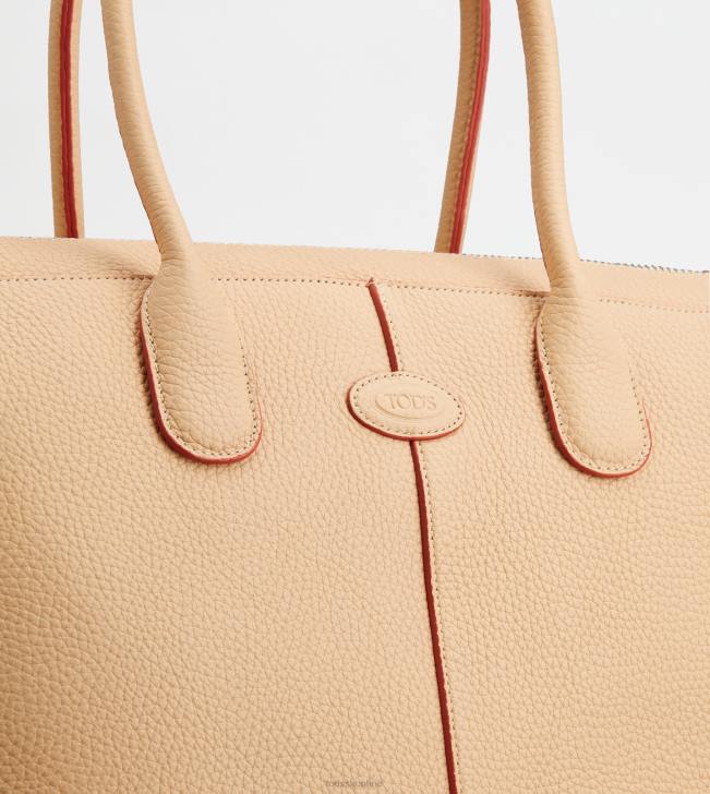 Tod\'s 8NXV326 Ružová ženy taška z kože veľká