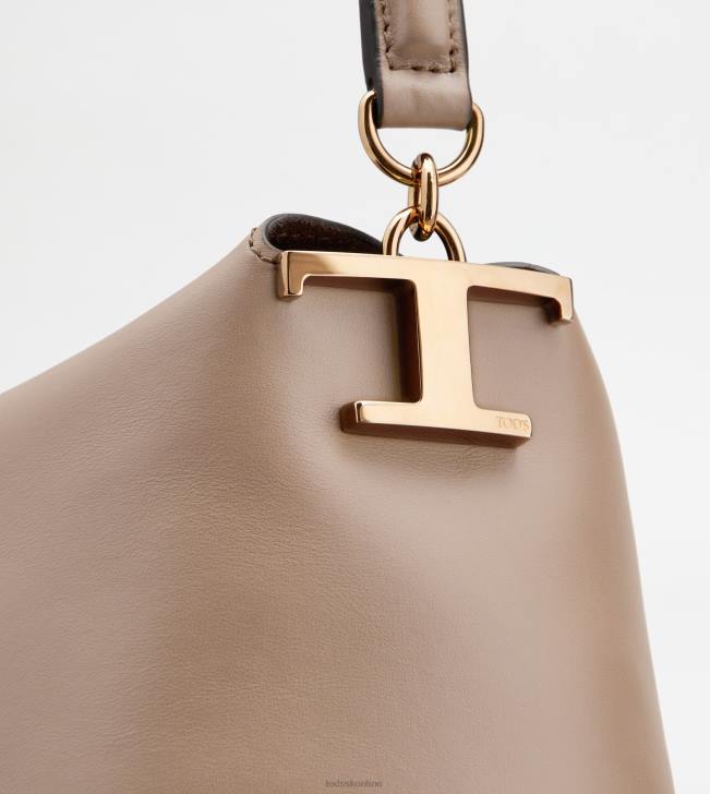 Tod\'s 8NXV394 Ružová ženy malá taška cez rameno z kože