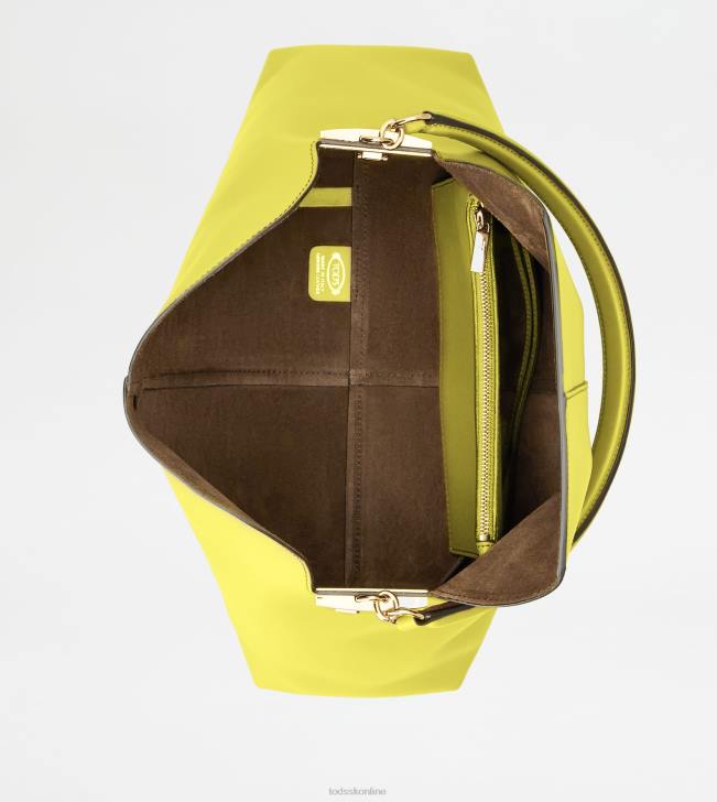 Tod\'s 8NXV396 žltá ženy malá taška cez rameno z kože