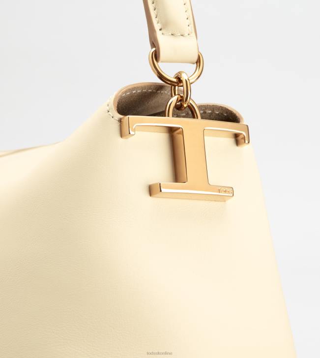 Tod\'s 8NXV398 biely ženy malá taška cez rameno z kože