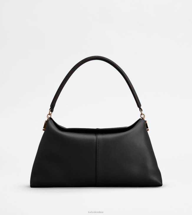 Tod's 8NXV399 čierna ženy malá taška cez rameno z kože