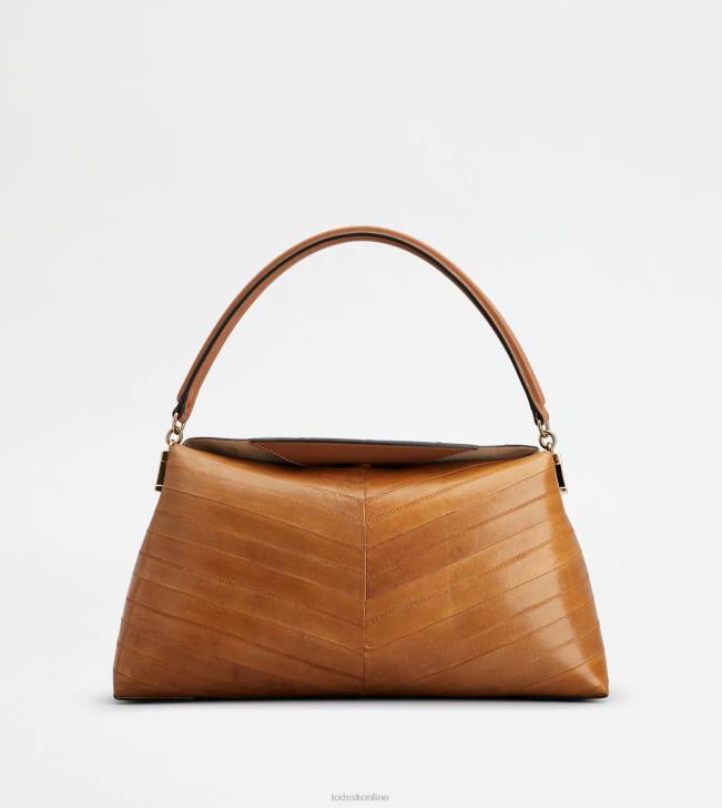 Tod's 8NXV400 hnedá ženy malá taška cez rameno z úhorej kože