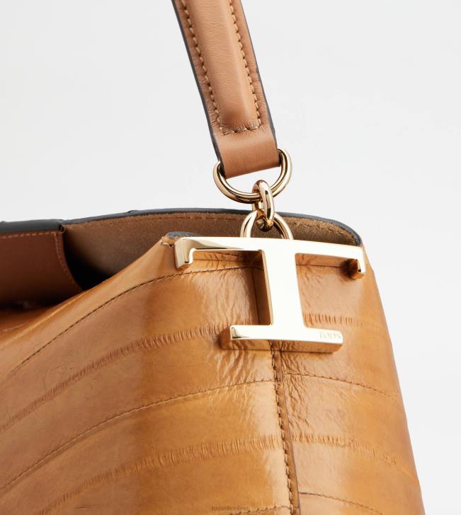 Tod\'s 8NXV400 hnedá ženy malá taška cez rameno z úhorej kože
