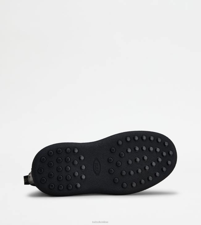 Tod\'s 8NXV158 čierna ženy w. g. chelsea boots v koži