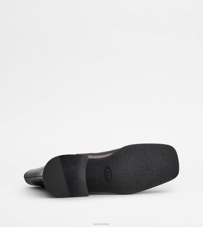 Tod\'s 8NXV165 čierna ženy chelsea boots v koži