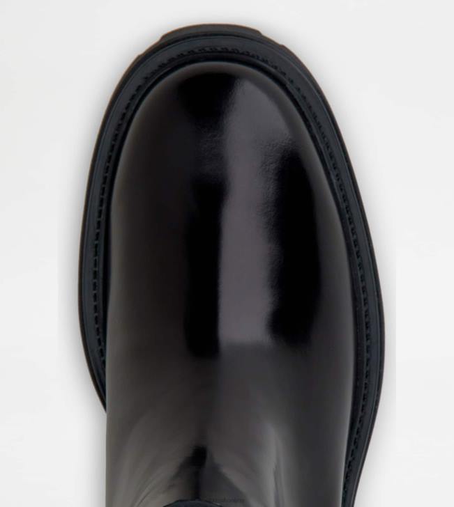 Tod\'s 8NXV167 čierna ženy členkové čižmy z kože