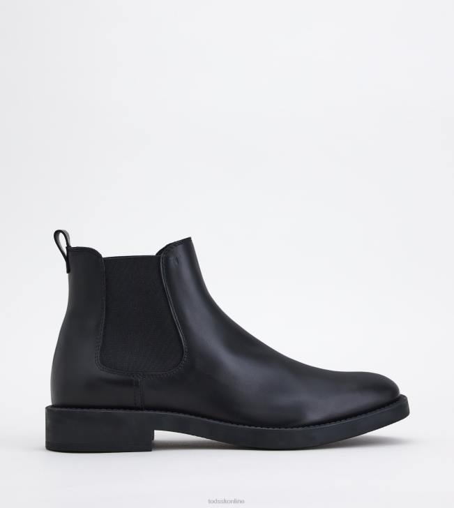 Tod's 8NXV169 čierna ženy členkové čižmy z kože