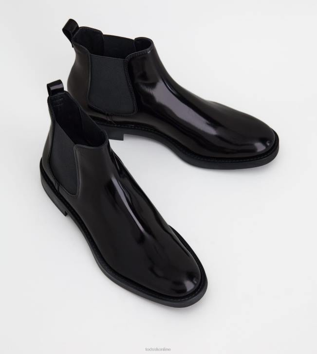 Tod\'s 8NXV170 čierna ženy členkové čižmy z kože