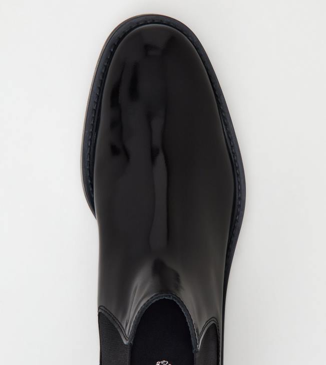 Tod\'s 8NXV170 čierna ženy členkové čižmy z kože