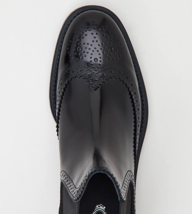 Tod\'s 8NXV180 čierna ženy členkové čižmy z kože