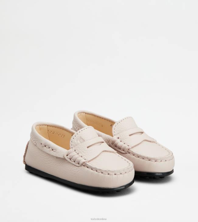 Tod\'s 8NXV629 Ružová ženy juniorské mestské gommino vodičské topánky v koži
