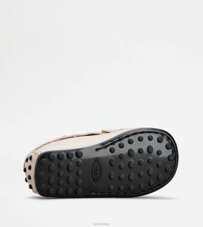 Tod\'s 8NXV629 Ružová ženy juniorské mestské gommino vodičské topánky v koži