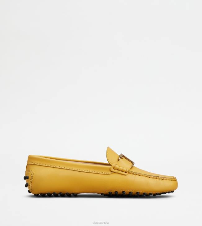 Tod's 8NXV100 žltá ženy t nadčasové topánky gommino v koži