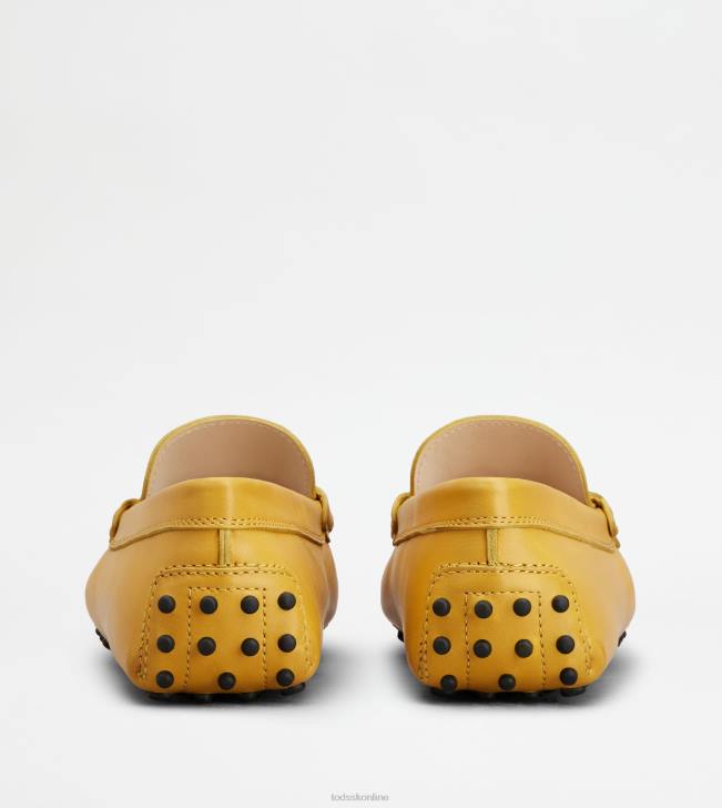 Tod\'s 8NXV100 žltá ženy t nadčasové topánky gommino v koži