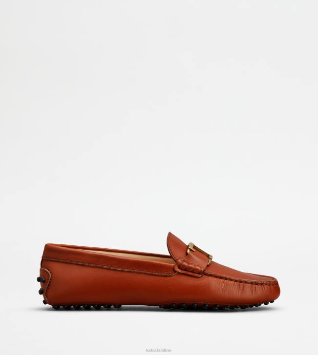Tod's 8NXV101 hnedá ženy t nadčasové topánky gommino v koži