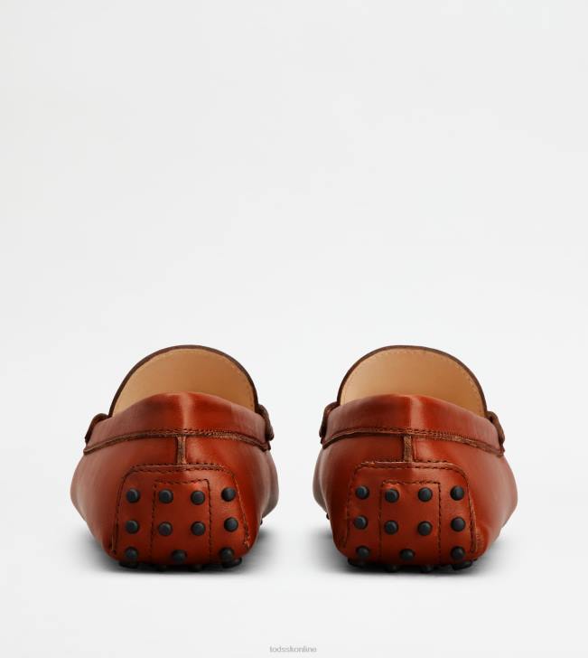 Tod\'s 8NXV101 hnedá ženy t nadčasové topánky gommino v koži