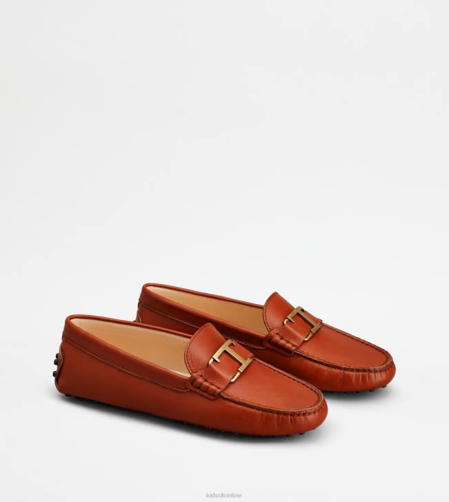 Tod\'s 8NXV101 hnedá ženy t nadčasové topánky gommino v koži