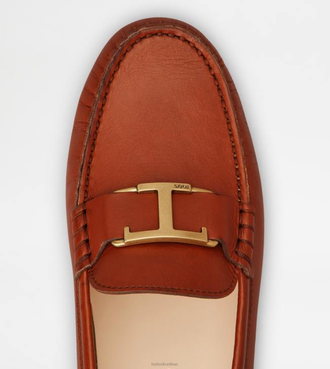 Tod\'s 8NXV101 hnedá ženy t nadčasové topánky gommino v koži