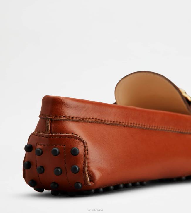 Tod\'s 8NXV101 hnedá ženy t nadčasové topánky gommino v koži