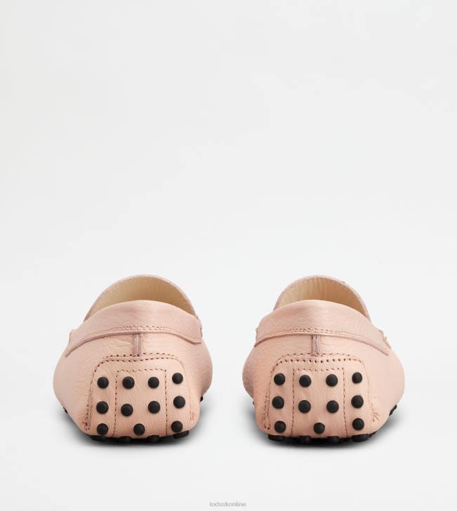 Tod\'s 8NXV109 Ružová ženy gommino vodičské topánky v koži