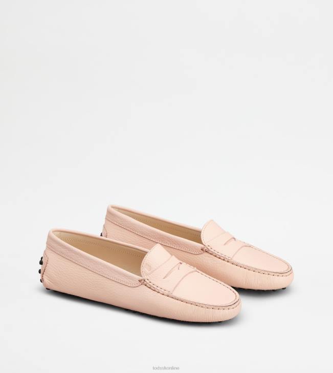 Tod\'s 8NXV109 Ružová ženy gommino vodičské topánky v koži